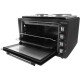 ELECTRIC MICRO OVEN WITH 3 HOB  R-2142 (42LT / BLACK / ΜΙΚΡΗ ΕΣΤΙΑ)